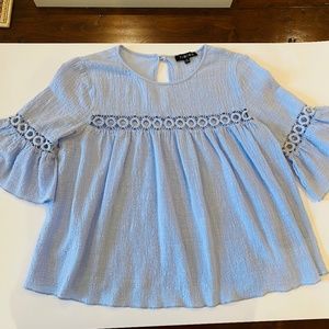 Timing Top Blue Size Medium (Fits like a small)